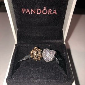2 Genuine Pandora charms